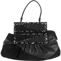 Fendi To You Nappa Leather/ Suede Handbag  
