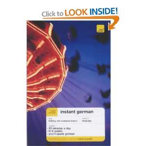  Instant German (Teach Yourself) (9780340868270) Elisabeth 