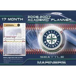  Seattle Mariners 8x11 Academic Planner 2006 07 Sports 