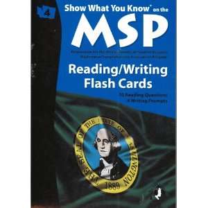  Show What You Know on the MSP Reading/Writing Flash Cards 