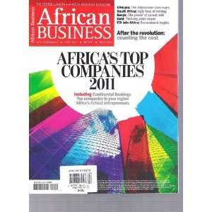  African Business Magazine (Africas Top Companies 2011 
