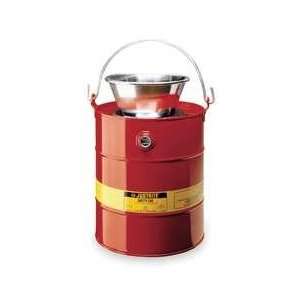 Safety Can,steel,3 Gallon,red   JUSTRITE  Industrial 
