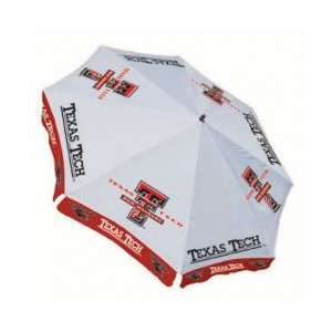   Tech Red Raiders 10 Foot Market/Patio Umbrella