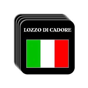  Italy   LOZZO DI CADORE Set of 4 Mini Mousepad Coasters 