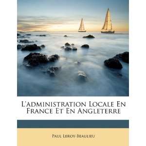  Ladministration Locale En France Et En Angleterre (French 