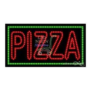  Pizza LED Business Sign 17 Tall x 32 Wide x 1 Deep 