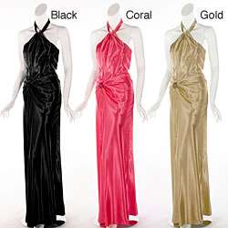 Aspeed Womens Halter style Formal Dress  