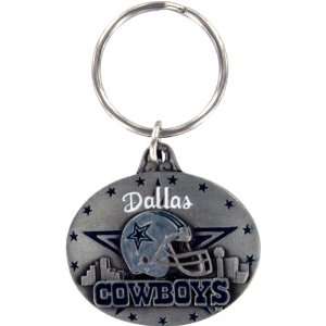  Dallas Cowboys Pewter Team Design Keychain Sports 