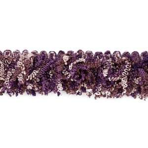  Madeira 1 1/2 Curly Fringe Purple/Plum By The Yard Arts 