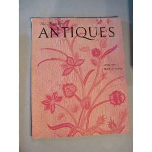   Antiques April, 1950 Issue NEW YORK, NY THE MAGAZINE ANTIQUES Books
