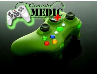XCM XBOX 360 WIRELESS CONTROLLER SHELL *SMOOTH GREEN*  