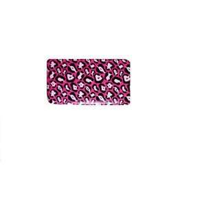  Clutch Hard Case Wallet  Pink Leopard Print Everything 