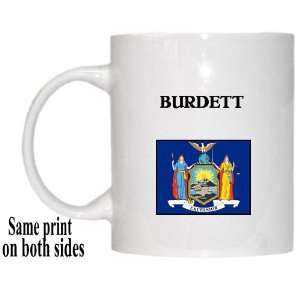    US State Flag   BURDETT, New York (NY) Mug 