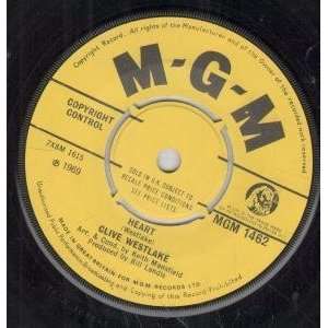    HEART 7 INCH (7 VINYL 45) UK MGM 1969 CLIVE WESTLAKE Music