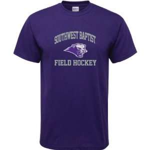   Baptist Bearcats Purple Field Hockey Arch T Shirt