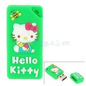  4GB Mini Lovely Kitty Flash Drive (Green) Electronics