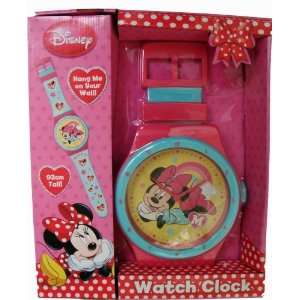  Disney Minnie Mouse M Hang Me on Your Wall Clock Toys 