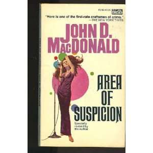 Area of Suspicion John D. MacDonald  Books