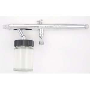 Pro 0.50mm All Purpose Bottom (Siphon) Feed Airbrush with 2 paint 