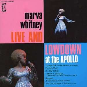  live and lowdown at the apollo LP MARVA WHITNEY Music