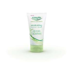  Simple Moisturizing Facial Wash, 5 Ounce (Pack of 2 