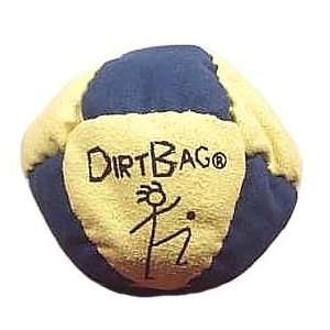  Dirt Bag Hacky Sack   Blue & Bright Yellow Sports 