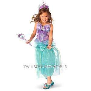 ARIEL THE LITTLE MERMAID COSTUME GIRLS SIZE 10  NEW TAGS 