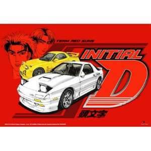  Initial D Anime Fabric Wall Scroll Poster Ge9522 Toys 