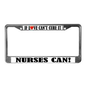  Nurse Love Occupations License Plate Frame by  