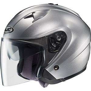  HJC IS 33 Helmet   X Large/Silver Automotive