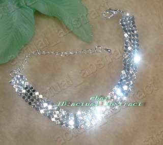 FREE wholesale24xczech rhinestone crystal bracelet cuff  