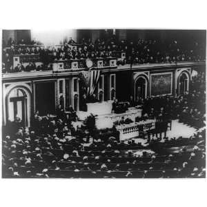  Pres. Wilson,war speech,US into war,Congress 1917