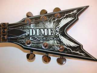 New Dean Dime Razorback Cemetery Gates Guitar with Case  