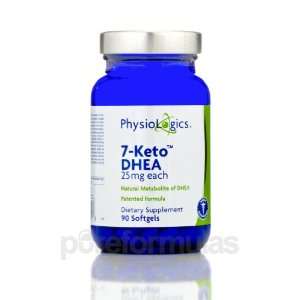  Physiologics 7 Keto DHEA 25mg 90 Soft Gels Health 