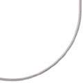 14k White Gold 18 inch Snake Chain (1 mm)