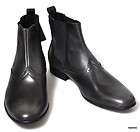 250 NEW Penguin JODPHUR Black Leather Ankle Boots US 10