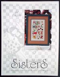 Sisters & Best Friends Cross Stitch Chart   ABC Garden  