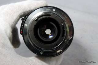 Konica AR fit Vivitar 28mm f2.5 lens manual focus wide  