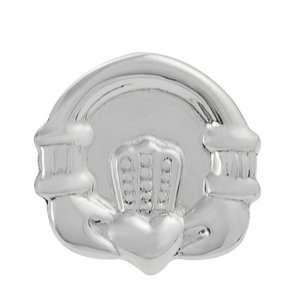    Sterling Silver Celtic Claddagh Pin Hypoallergenic Jewelry