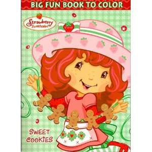  Strawberry Shortcake Big Fun Book to Color ~ Sweet Cookies 