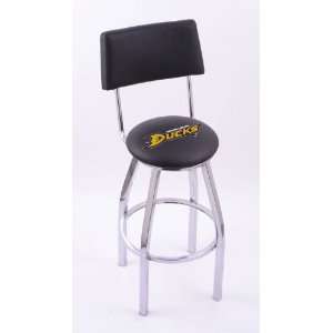  Anaheim Ducks 25 Single ring swivel bar stool with Chrome 