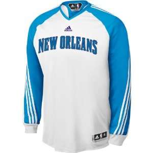  New Orleans Hornets On Court Long Sleeve Shooting Shirt 