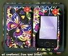NOKIA SURGE 6790 AT&T rubberized cover case butterfly m  