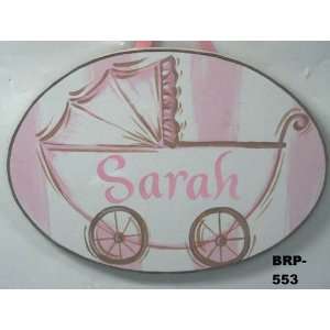  Baby Buggy Wall Plaque Toys & Games