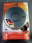 Sony DEJ011 Walkman Portable CD Player w/Ear Clip Headphones Mega Bass 