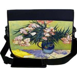 Art Still Life with Oleander NEOPRENE Laptop Sleeve Bag Messenger Bag 