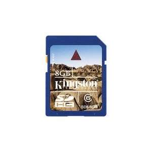 Kingston 8GB Secure Digital High Capacity (SDHC) Card 