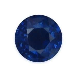  0.87 Cts Blue Sapphire Round Jewelry