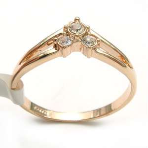 18k Yellow Gold Plated Wedding Ring  90636  