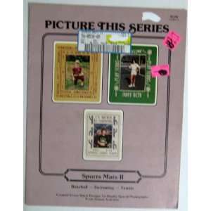   Baseball Swimming Tennis Counted Cross Stitch Designs, #5) Mary Clark